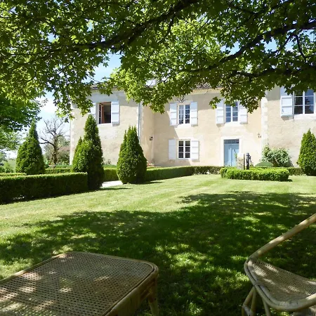 Larroque-sur-l'osse Chateau Sleeps 12 Pool Wifi בית נופש Larroque-sur-l'Osse